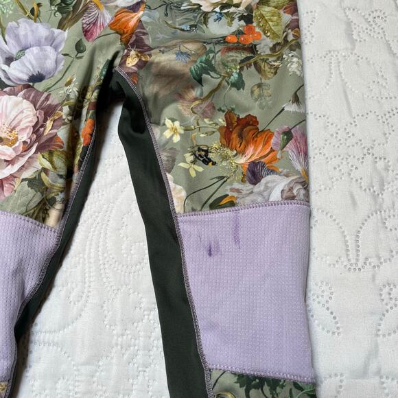 Molo Green Botanic Olympia Athletic Leggings Size 3/4 - Picture 5 of 5